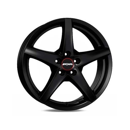 RONAL R41 Matte black wheel rims, 17 inches 5 x 112 ET 35 - UL20370 