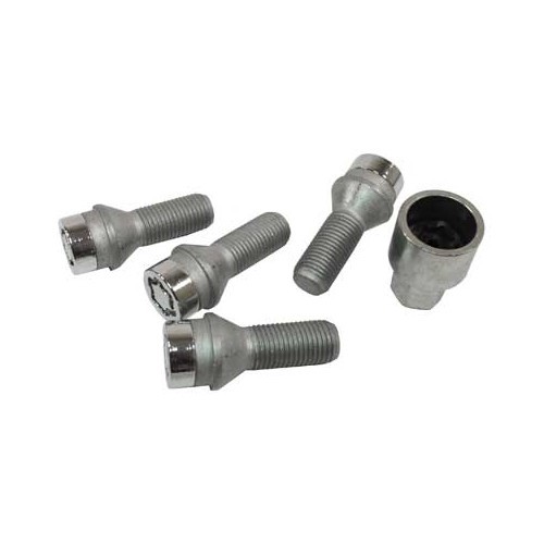 McGard M14 x 1.5 theftprotection conical seat bolts, 24 mm/17 mm - UL21090-1 