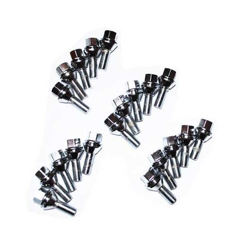  Wheel bolt with movable washer for center distance change - 20 pieces - UL30920 
