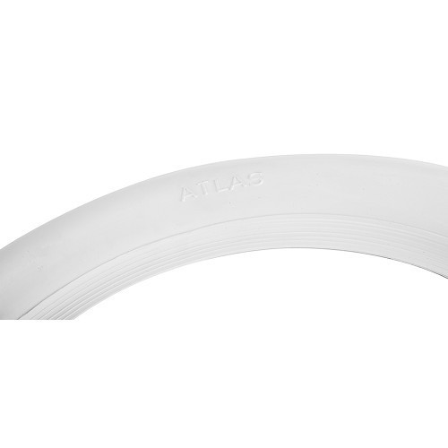 4 White tire sidewalls extra long for wheel 15 - UL40115