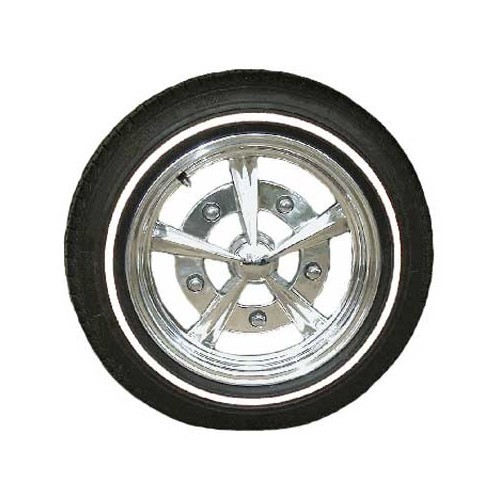  White thin blanks for 16" wheels - 4 pieces - UL40216K 