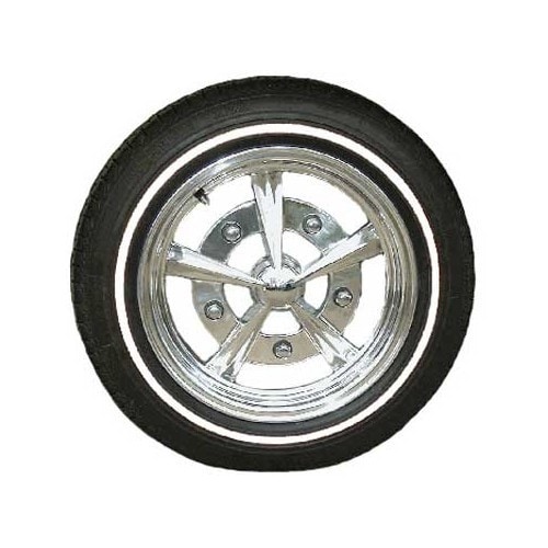  White thin blanks for 16" wheels - 4 pieces - UL40216K 