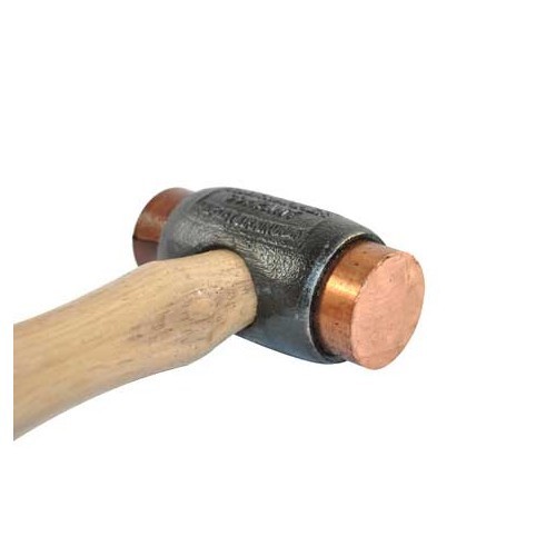  Thor hammer for spoked wheels - Copper / Plain leather - UL44000-2 