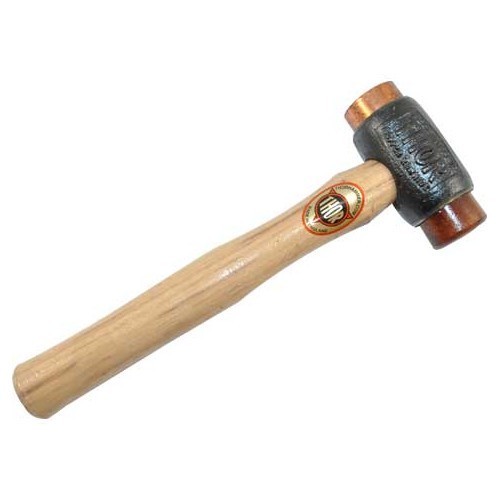  Thor hammer for spoked wheels - Copper / Plain leather - UL44000 