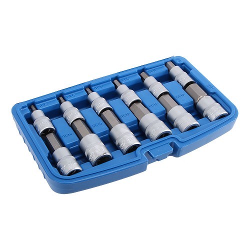 12-piece Bit Socket Set Internal Hexagon, 1/2 - UO09083