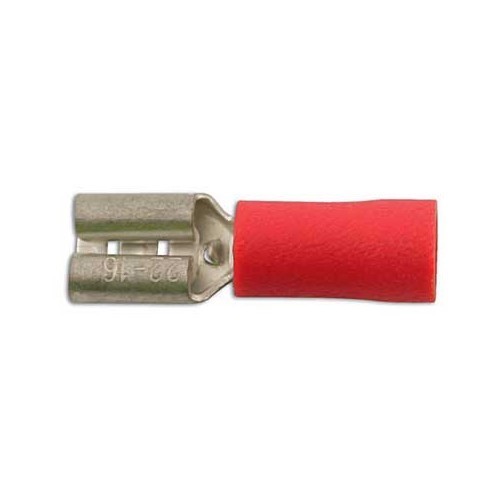  Red Female Push-On - 0.5 mm² => 1.5 mm² - UO10042-1 