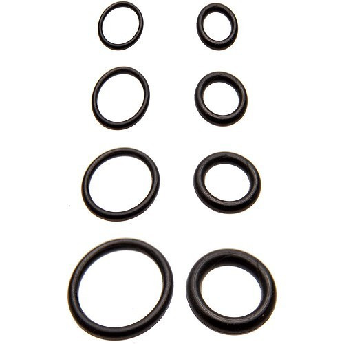  O-ringen voor brandstof- en oliesystemen met een diameter van 3 tot 22 mm - 225 stuks. - UO10055-2 