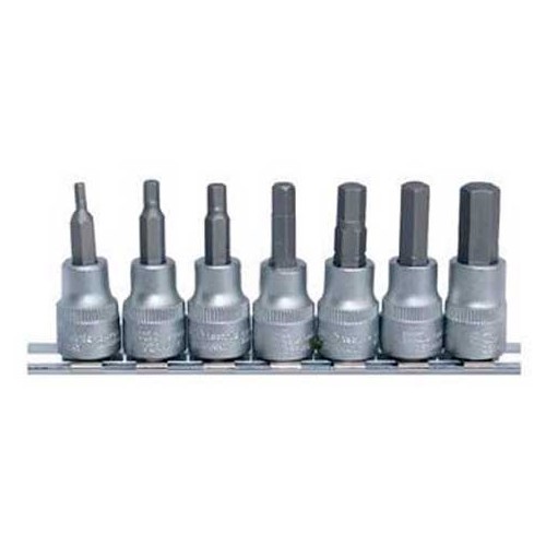 Socket bits 3/8" - BTR HEX - sizes in inches - set of 7 - UO10264 