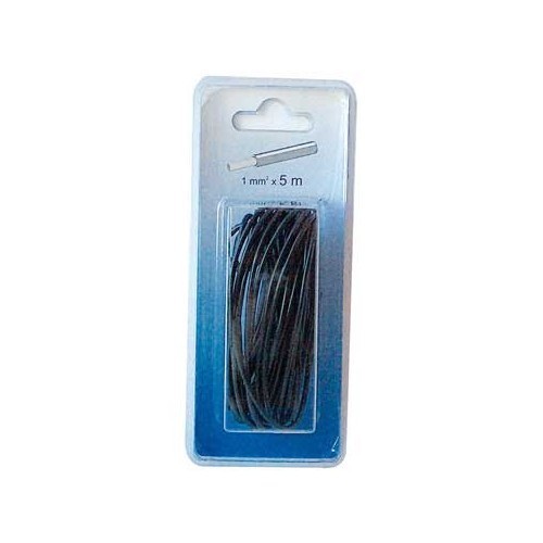     
                
                
    Cavo - 3 mm² - nero 5 metri - UO10328
