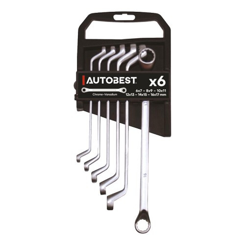     
                
                
    Set of 6 Autobest eye wrenches - UO10418
