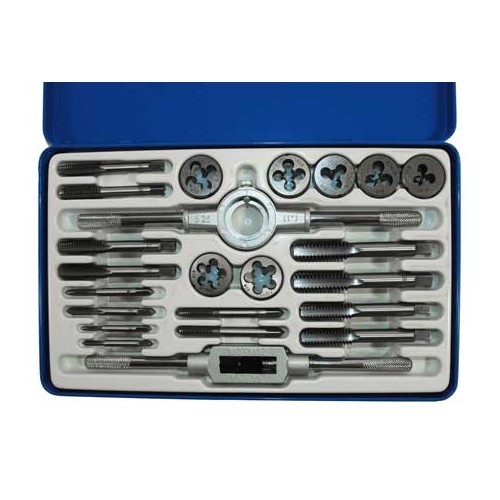    
                
                
    Whitworth Tap & Die Set 23pc - UO10520
