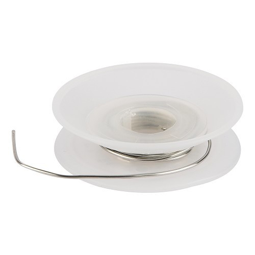     
                
                
    Fil d'étain à braser 1mm  - UO10666
