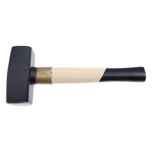  Square head sledgehammer with wooden handle - 1000g - UO10721 