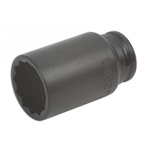  Special deep socket - 33 mm - 12-point - 1/2" - UO10740 