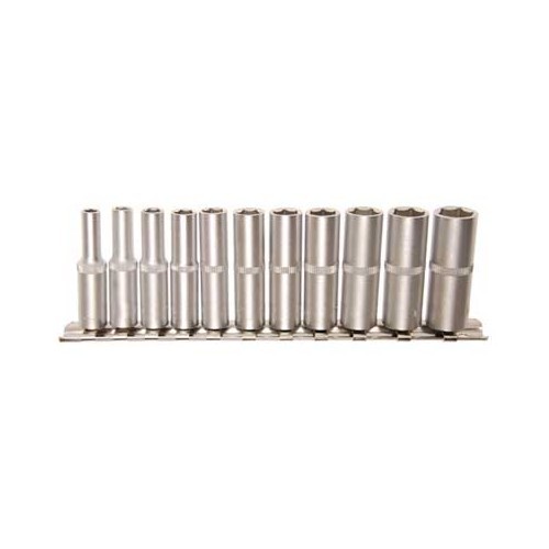     
                
                
    11-piece Deep Socket Set, 1/4", in INCH - UO10897
