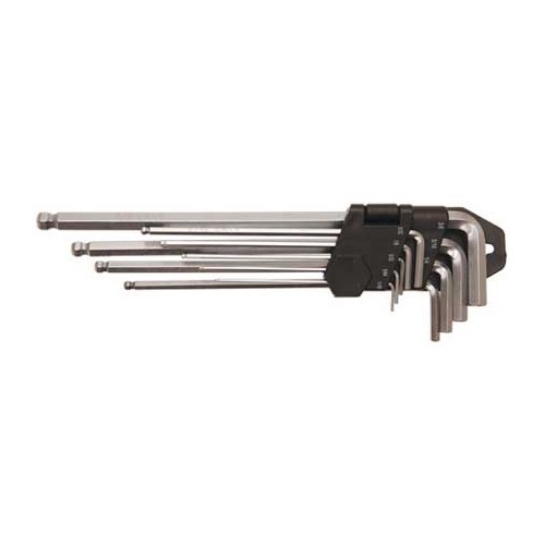  Conjunto de chaves Hex - Tamanhos em polegadas - 9 peças - UO10932 