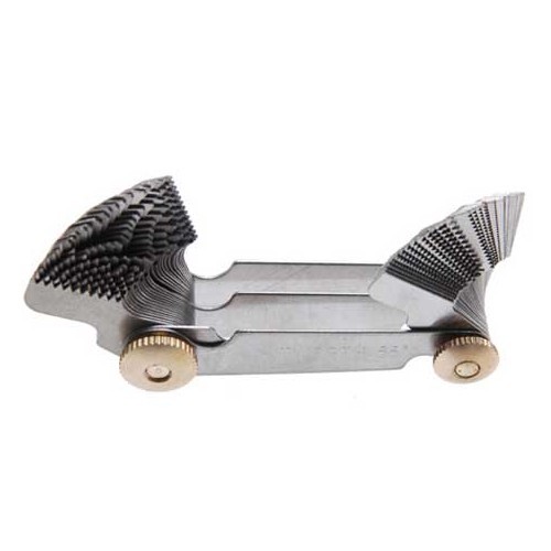     
                
                
    Screwpitch Gauges, 52 Blades: 0.25-6.00 mm + 4-62 whitworth - UO10946
