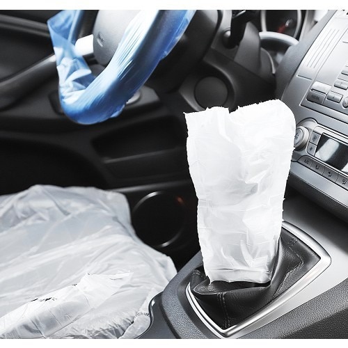  5-in-1set - Wegwerpbare plastic bescherming voor de bestuurderskant - UO10951-1 