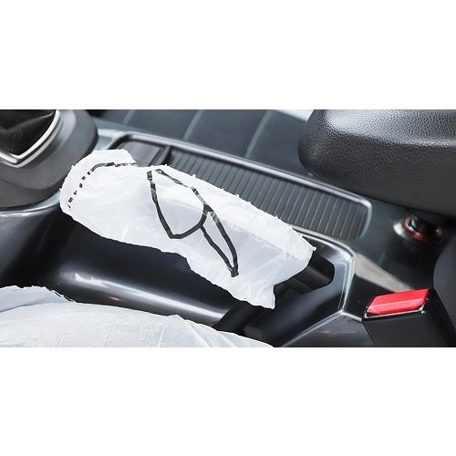  5-in-1set - Wegwerpbare plastic bescherming voor de bestuurderskant - UO10951-2 