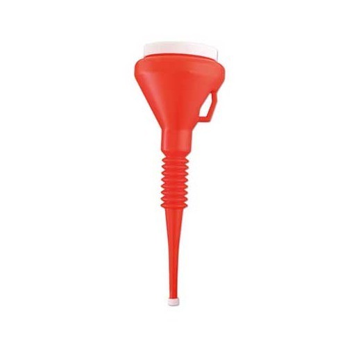  Funnel with Flexi Spout - Multi Use Red 100mm - UO11738-3 