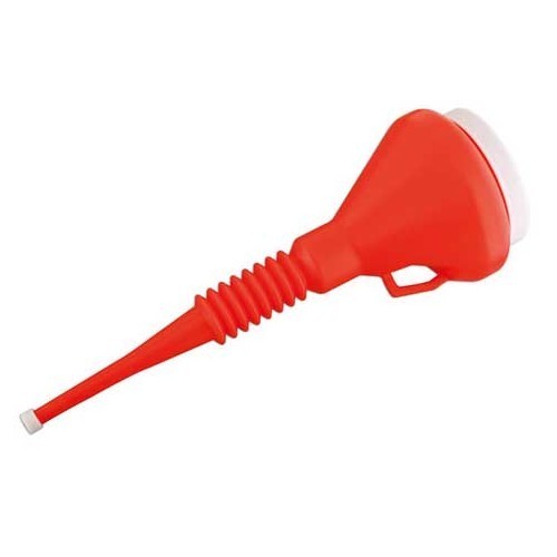  Funnel with Flexi Spout - Multi Use Red 100mm - UO11738 