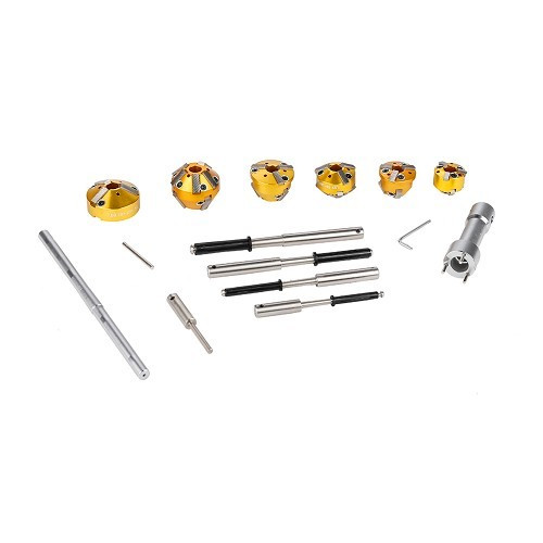     
                
                
    Rectificateur de sièges de soupapes trempés - 14 pièces - UO12049
