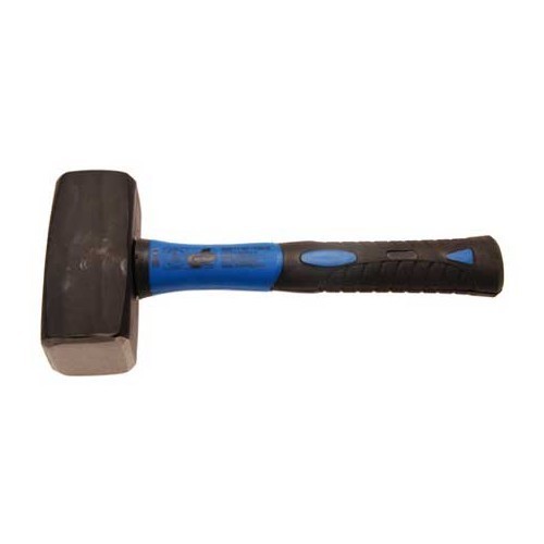     
                
                
    Square head sledgehammer with fibreglass handle - 2000g - UO12339
