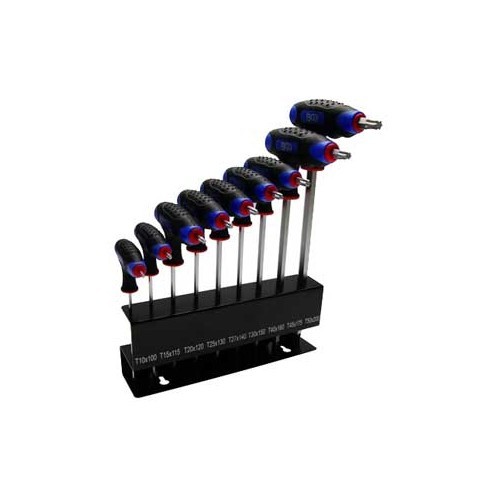     
                
                
    8-piece T-Handle Wrench Set, T-Star, T10 - T50 - UO12390
