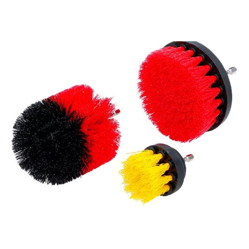     
                
                
    Ensemble de 3 brosses de nettoyage BGS pour perceuses  - UO14500
