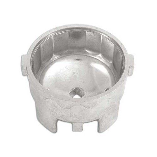     
                
                
    Chiave in alluminio per filtro dell'olio 87 mm x 16 pan, BMW - UO20106
