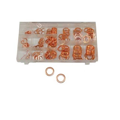  Kit de 150 juntas de vaciado de cobre - UO20249-1 