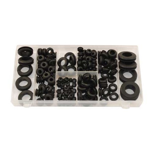  Set van 180 rubberen tussenringen - Maten in inch - UO20251 