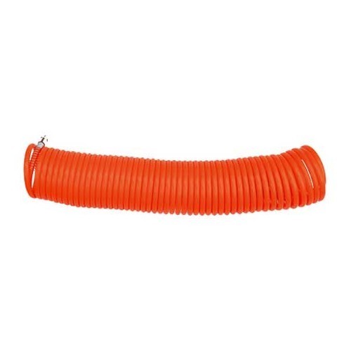  10 m spiral compressed air hose with 1/4" connections - UO20360 