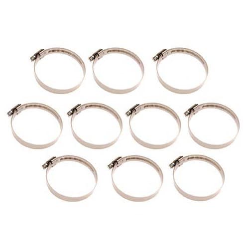  Hose Clamp, 40x60 mm, Stainless Steel, 10 pcs. - UO39509 