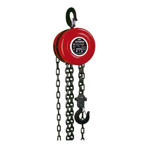     
                
                
    AUTOBEST manual chain hoist - 2t - UO50029
