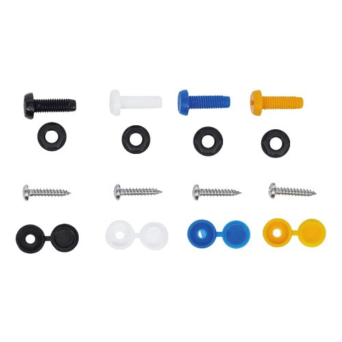Coffret d'assortiment de vis, écrous et capuchons BGS - UO52360