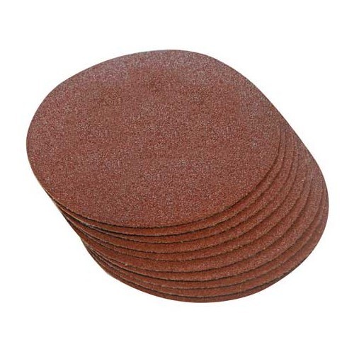  Self-gripping abrasive discs, 180mm, 120 grit, 10 pcs. - UO60552 