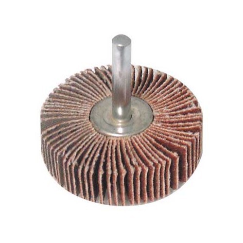     
                
                
    Roue à lamelles sur tige - 80 mm grain 40 - UO61420
