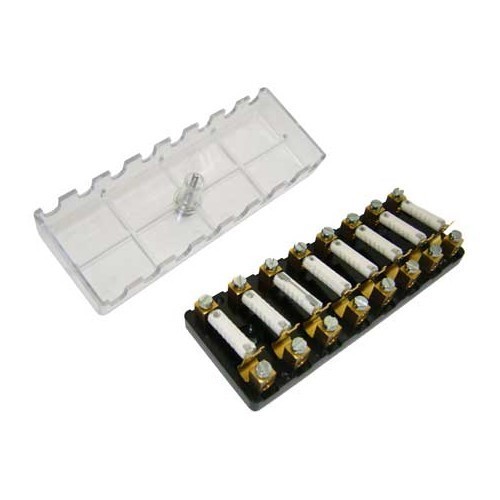  Box for 8 screw-connection porcelain fuses - UO61800-1 