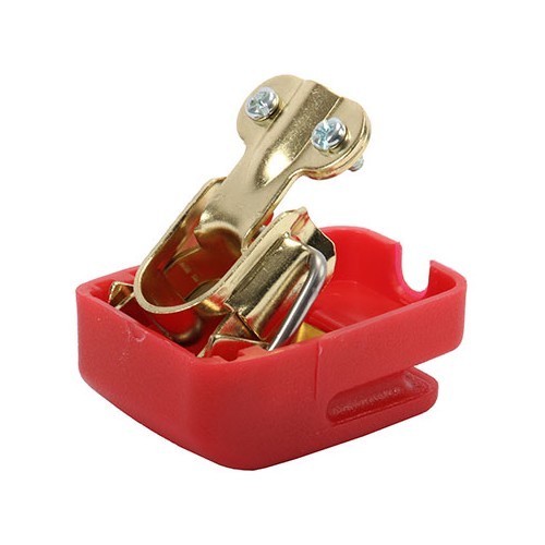 Schnellmontage-Batterieklemme rot   - UO62120