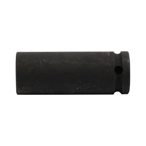 Long hex 21mm impact socket - 1/2 - UO68299