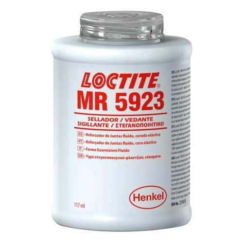  Junta de tampa da cabeça do cilindro e do cárter de óleo - 117 ml - Loctite 5923 - UO68550 