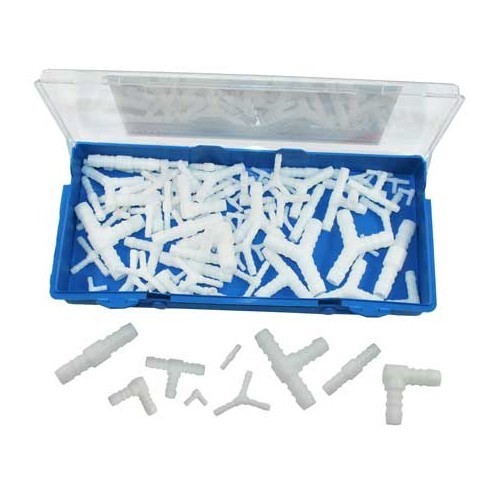  Box of plastic hose fittings - 100 pices - UO68910 