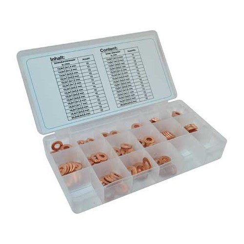 Guarnizioni di rame per iniettori - 150 pezzi - UO68920