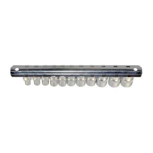  Set of sockets - sizes in inches - 11 pieces - hexagonal - UO69135-2 
