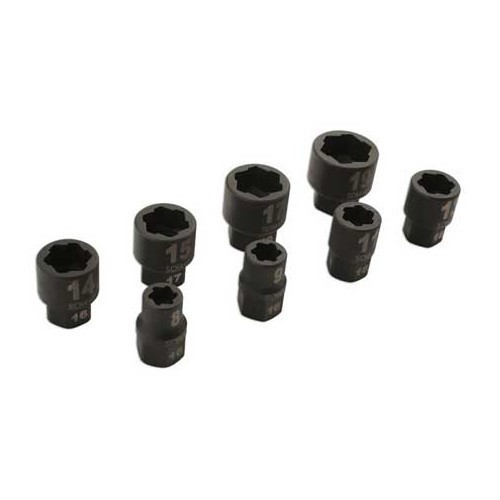  Special sockets - 8 to 19 mm - UO69340-1 