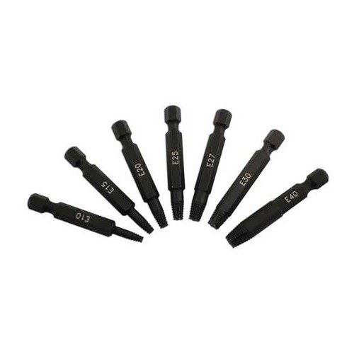     
                
                
    Estrattore per viti Torx - 7 pezzi - UO69355
