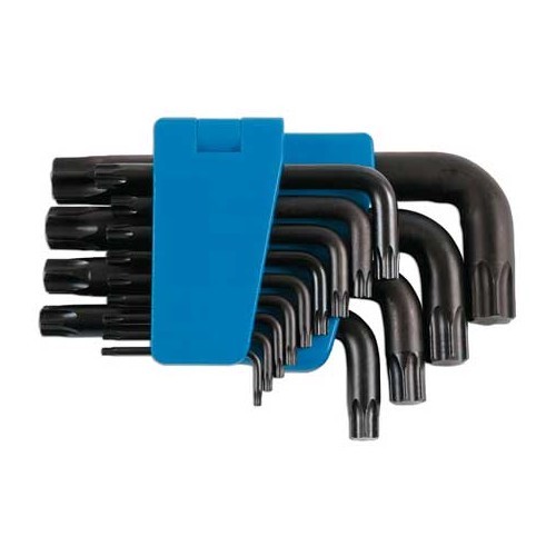 Set of short Torx-type keys - 13 pieces - UO70397
