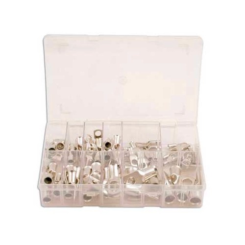  Assortment of 80 copper lugs - 10 mm2 to 70 mm2 - UO70440-1 