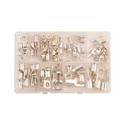  Assortment of 80 copper lugs - 10 mm2 to 70 mm2 - UO70440 